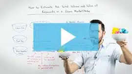 How to Estimate the Total Volume and Value of Keywords in a Given Market or Niche