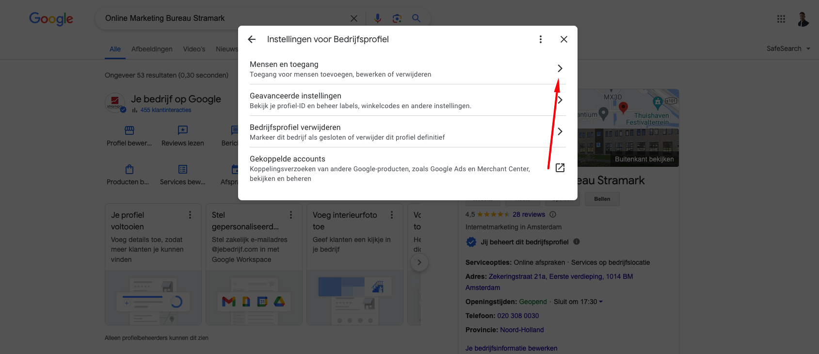 Stap 4 gebruiker toevoegen GMB