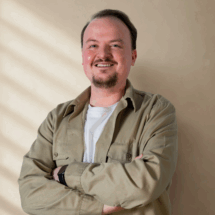 Stijn beige achterrond