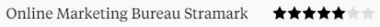 Rating van Stramark in Emerce 100 2024, in de categorie Beste Digital Marketingbureaus Klein